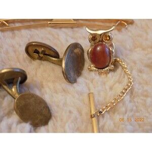 Vintage Men's Tie tack and cufflinks